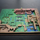 Illustration for article titled The Legend Of Zelda: A Link To The Past 3D Papercraft Map
